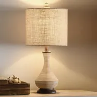 Stylecraft 11 W Natural Gray Table Lamp