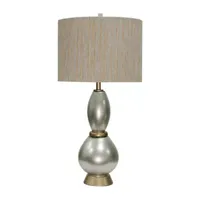 Stylecraft 17 W Gold & Silver Table Lamp