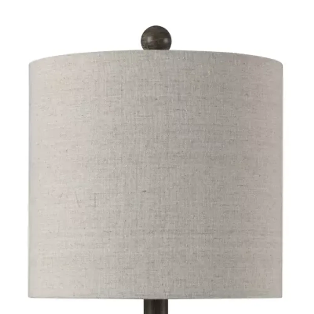 Stylecraft 10.5 W Gray Table Lamp