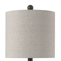 Stylecraft 10.5 W Gray Table Lamp