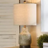 Stylecraft 10.5 W Gray Table Lamp