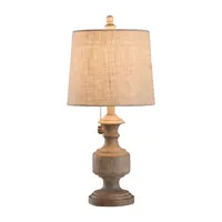 Stylecraft  Gilda Distressed Gray Table Lamp