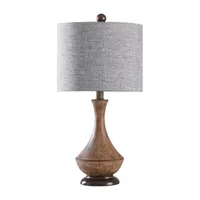 Stylecraft 11 W Lt Brown Table Lamp