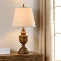 Stylecraft 12 W French Oak Table Lamp