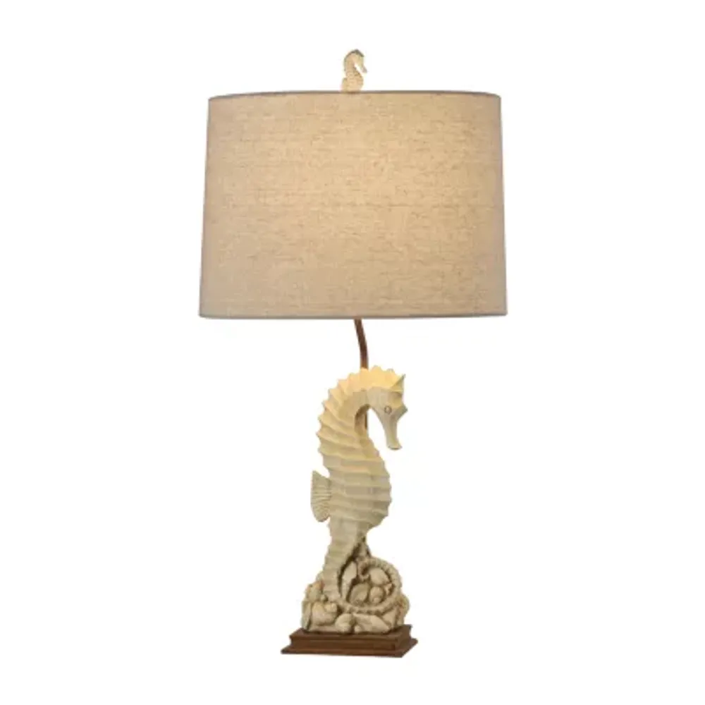 Stylecraft 16 W Beige With Ivory Table Lamp