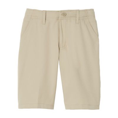 French Toast Little & Big Boys Stretch Fabric Moisture Wicking Mid Rise Chino Short