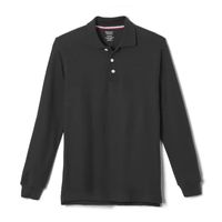 French Toast Little & Big Boys Long Sleeve Polo Shirt