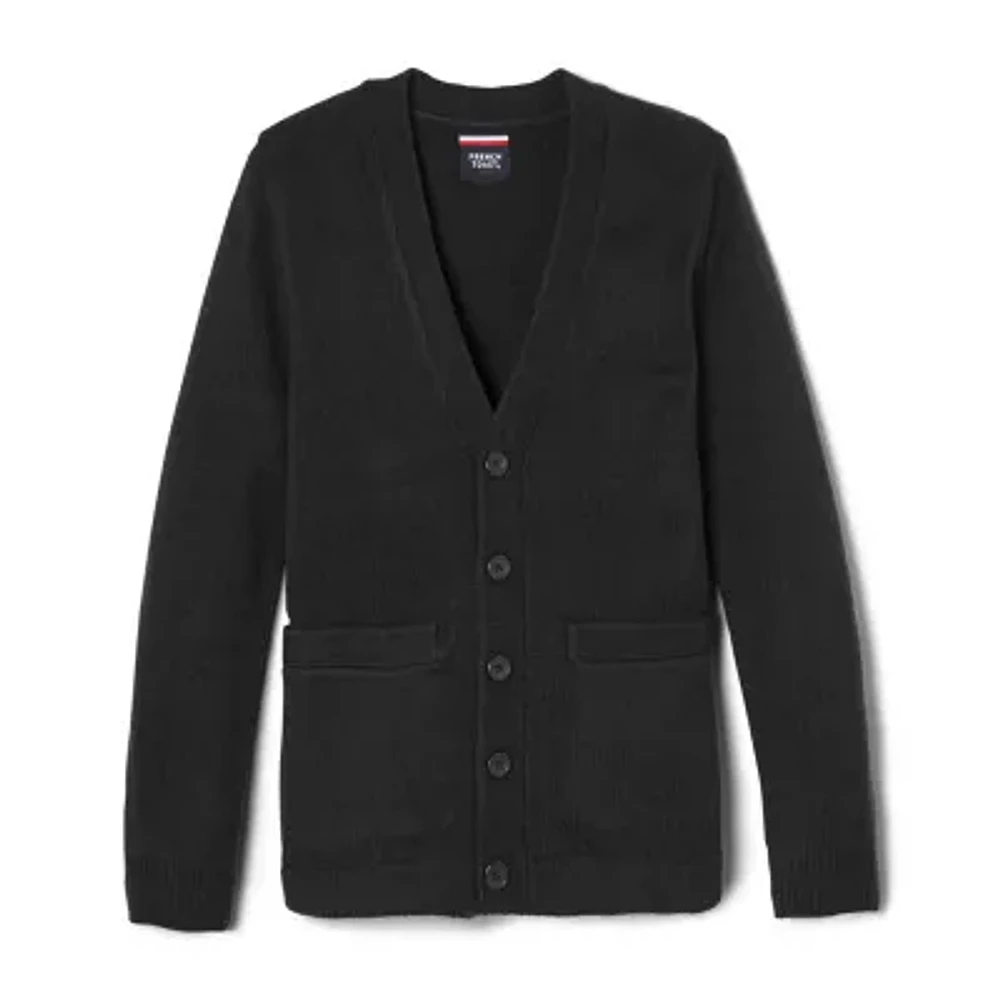 French Toast Toddler Boys V Neck Long Sleeve Cardigan