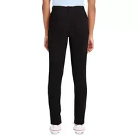 IZOD Knit Womens Mid Rise Slim Pant-Juniors