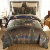 Donna Sharp Folk Art Forest 3-pc. Quilt Set