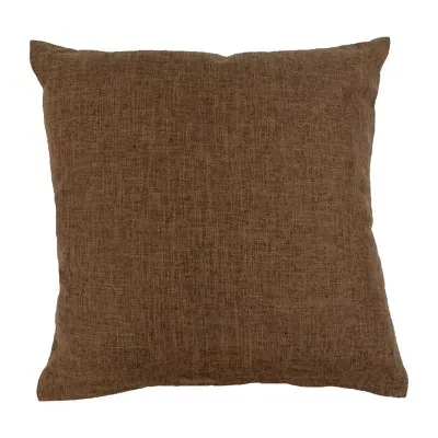 Your Lifestyle By Donna Sharp Espresso Square Throw Pillow