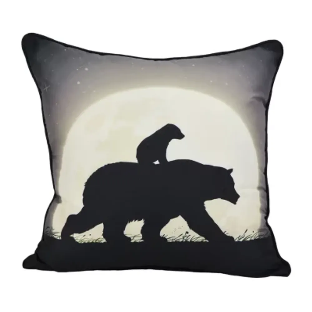 Your Lifestyle By Donna Sharp Nightly Walk Silhouette Square Throw Pillow