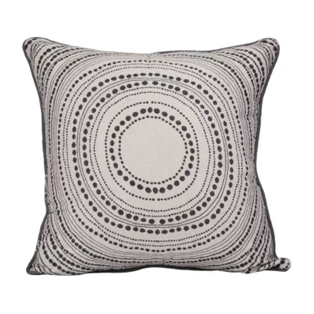 Your Lifestyle By Donna Sharp Wyoming Circle Square Throw Pillow