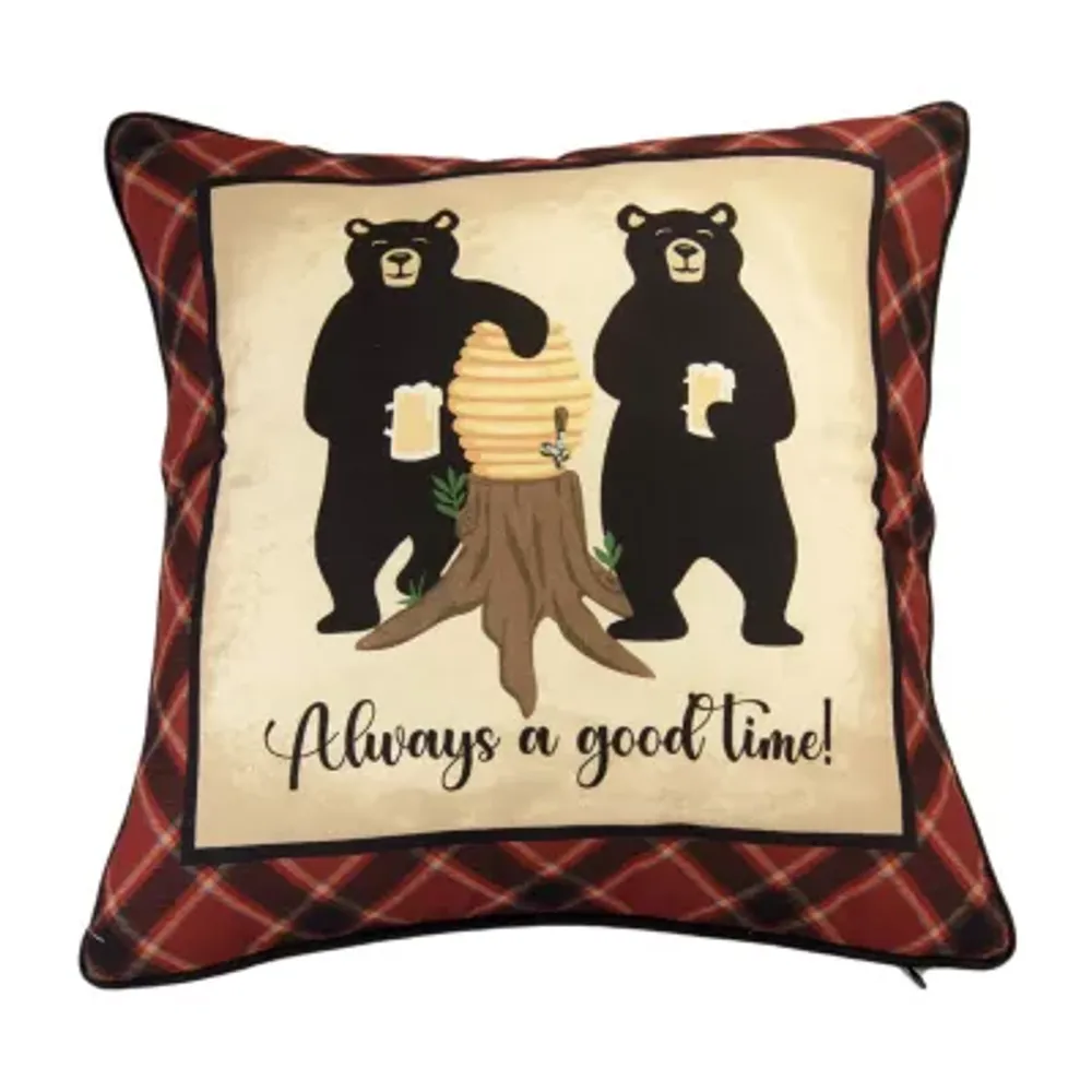 Your Lifestyle By Donna Sharp Forest Grove Good Time Square Throw Pillow