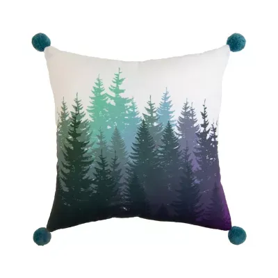 Donna Sharp Bear Mountain Tree Square Throw Pillow