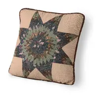 Donna Sharp Forest Star Cotton Star Square Throw Pillow