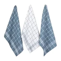 Design Imports Waffle Weave 8-pc. Towels + Dish Cloths