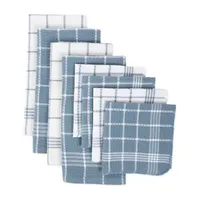 Design Imports Waffle Weave 8-pc. Towels + Dish Cloths