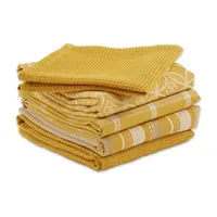 Design Imports Asst 5-pc. Towels + Dish Cloths