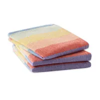 Design Imports Rainbow Heavyweight 6-pc. Towels + Dish Cloths