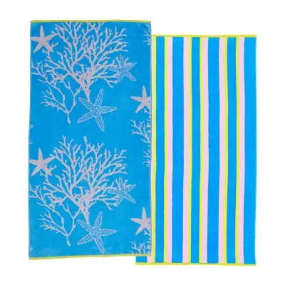 Linery Printed 2-pc. Quick Dry Beach Towel