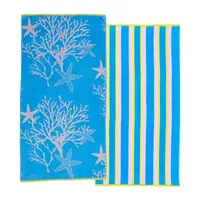 Linery Printed 2-pc. Quick Dry Beach Towel