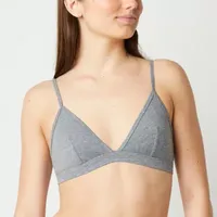 Arizona Body Cotton Unlined Triangle Bralette