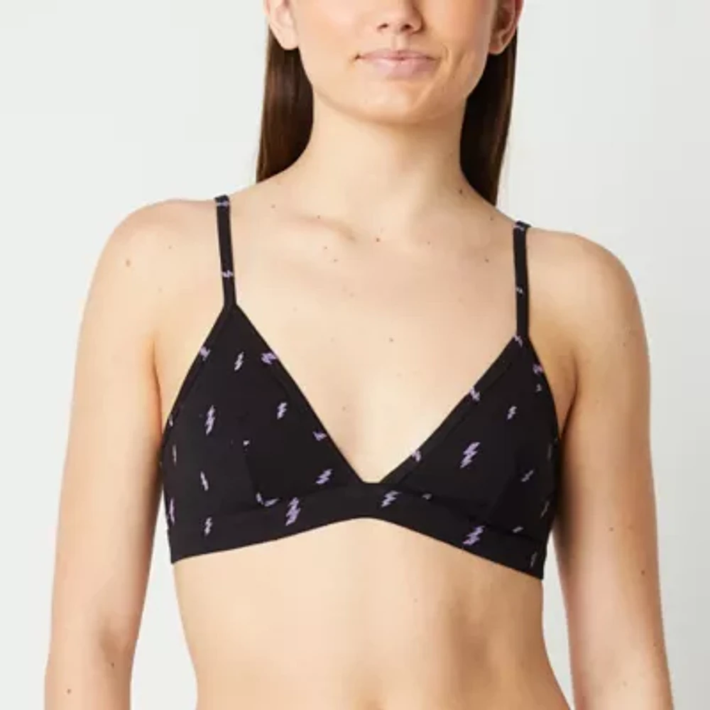 Arizona Body Cotton Unlined Triangle Bralette