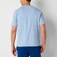 Stafford Super Soft Mens Short Sleeve Crew Neck Pajama Top