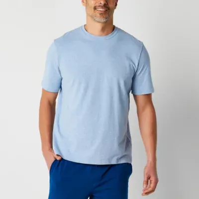 Stafford Super Soft Mens Short Sleeve Crew Neck Pajama Top