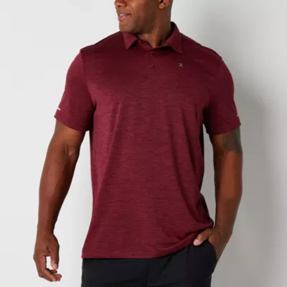 Xersion EverAir Big and Tall Mens Short Sleeve Polo Shirt