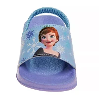 Disney Little & Big Girls Frozen Slide Sandals