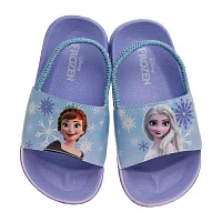 Disney Little & Big Girls Frozen Slide Sandals