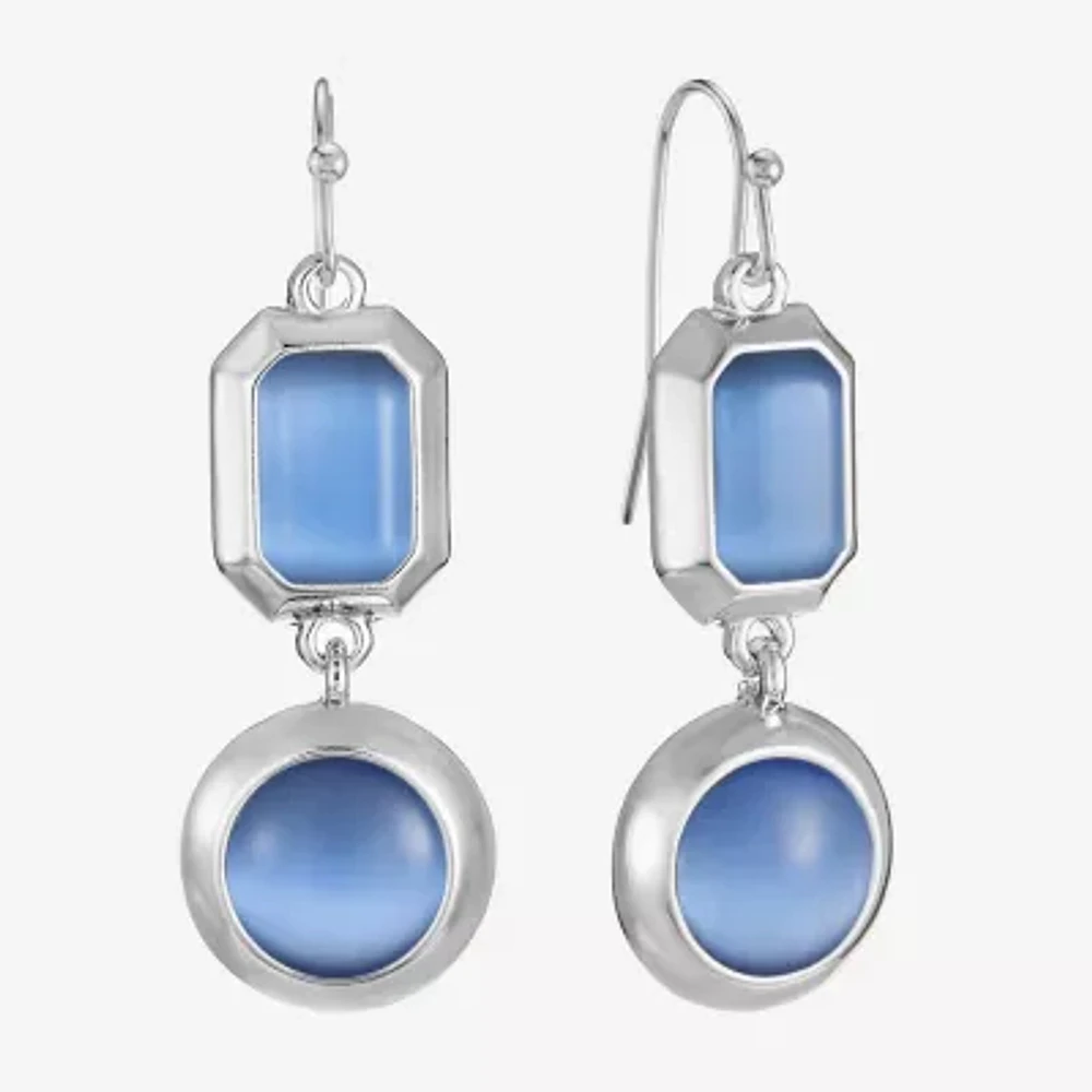 Liz Claiborne Oval Drop Earrings