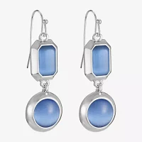 Liz Claiborne Oval Drop Earrings