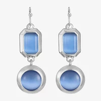 Liz Claiborne Oval Drop Earrings