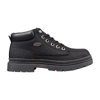 Lugz Mens Drifter Peacoat Block Heel Lace Up Boots