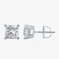 2 CT. T.W. Lab Grown White Diamond 10K Gold Stud Earrings