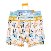 Toddler Boys 3 Pack Bluey Boxer Briefs