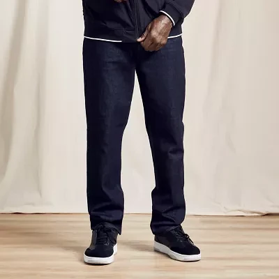 Shaquille O'Neal XLG Big and Tall Mens Tapered Athletic Fit Jean