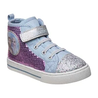 Disney Toddler Girls Frozen High Top Slip-On Shoe