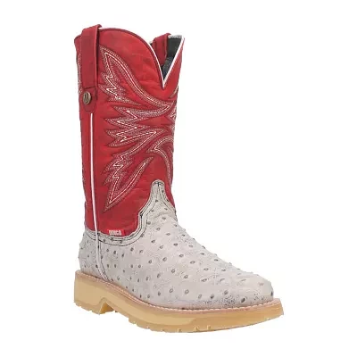 Dingo Mens Kiwi Block Heel Cowboy Boots