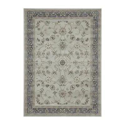 Alba Motiff Traditional Oriental Indoor Rectangular Area Rug