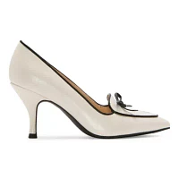 Liz Claiborne Womens Hatina Pointed Toe Stiletto Heel Pumps