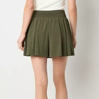 Stylus Womens High Rise Pleated Short