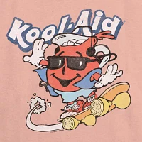 Juniors Kool-Aid Tee Womens Crew Neck Short Sleeve Graphic T-Shirt