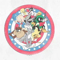 Juniors Looney Tunes Tee Womens Crew Neck Short Sleeve Graphic T-Shirt