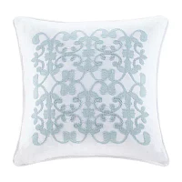 Madison Park Isabella 4-Pc Ruffle Quilt Set With Throw Pillow