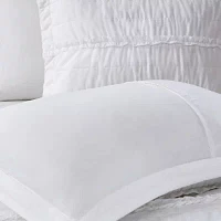 Madison Park Isabella 4-Pc Ruffle Quilt Set With Throw Pillow