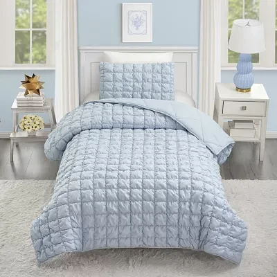 Urban Playground Dreamy Clouds Puffy Quilt Set